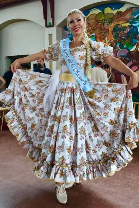Verónica Veira, reina de la chacarera