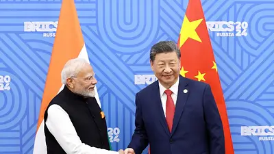 El presidente chino dice que India y China son "amigos y socios" El presidente chino dice que India y China son "amigos y socios"