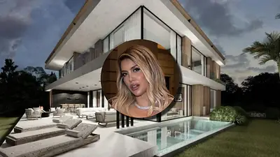 Así es la casa enorme de Wanda Nara. Así es la casa enorme de Wanda Nara.