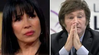 Marixa balli y Javier Milei Marixa balli y Javier Milei