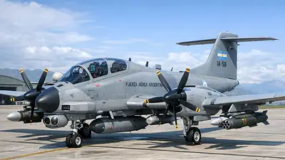 Así es el avión IA-58 Pucará modelo 2026 "Industria Argentina", según la Inteligencia artificial Así es el avión IA-58 Pucará modelo 2026 "Industria Argentina", según la Inteligencia artificial