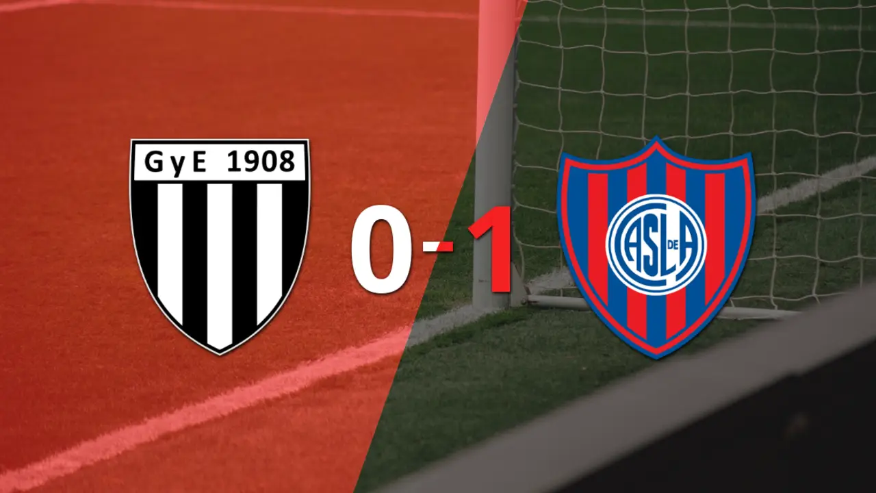 Diego Herazo le dio la victoria a San Lorenzo ante Gimnasia (Mendoza)