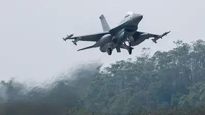 Taiwán exhibe aviones F-16 de respuesta rápida ante las tensiones con China Taiwán exhibe aviones F-16 de respuesta rápida ante las tensiones con China
