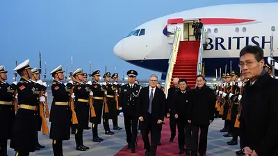 Starmer llega a China y anima a las empresas a aprovechar las oportunidades Starmer llega a China y anima a las empresas a aprovechar las oportunidades
