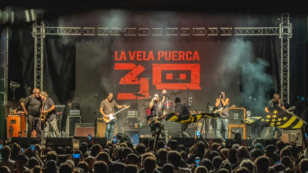 Cuándo toca La Vela Puerca en Cosquín Rock 2026.