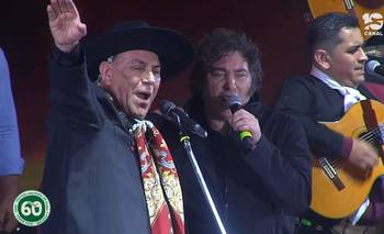 El nuevo descargo del Chaqueño Palavecino tras cantar con Javier Milei | Música