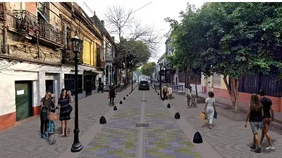 Cambia para siempre una de las históricas calles de La Boca Cambia para siempre una de las históricas calles de La Boca