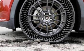 El nuevo neumático sin aire que desarrolló Michelín | Autos