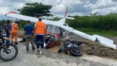 Vuelo mortal: cayó una avioneta y murieron 15 personas Vuelo mortal: cayó una avioneta y murieron 15 personas