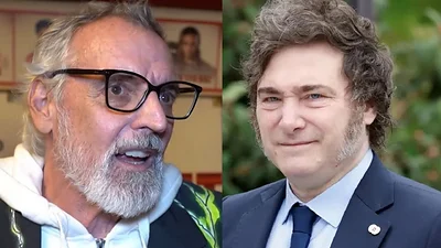 Benito Fernández y Javier Milei Benito Fernández y Javier Milei