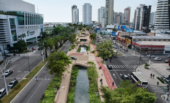 Inauguraron la primera avenida que tiene un río en su interior | Obras