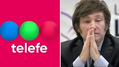 Telefe y Javier Milei Telefe y Javier Milei