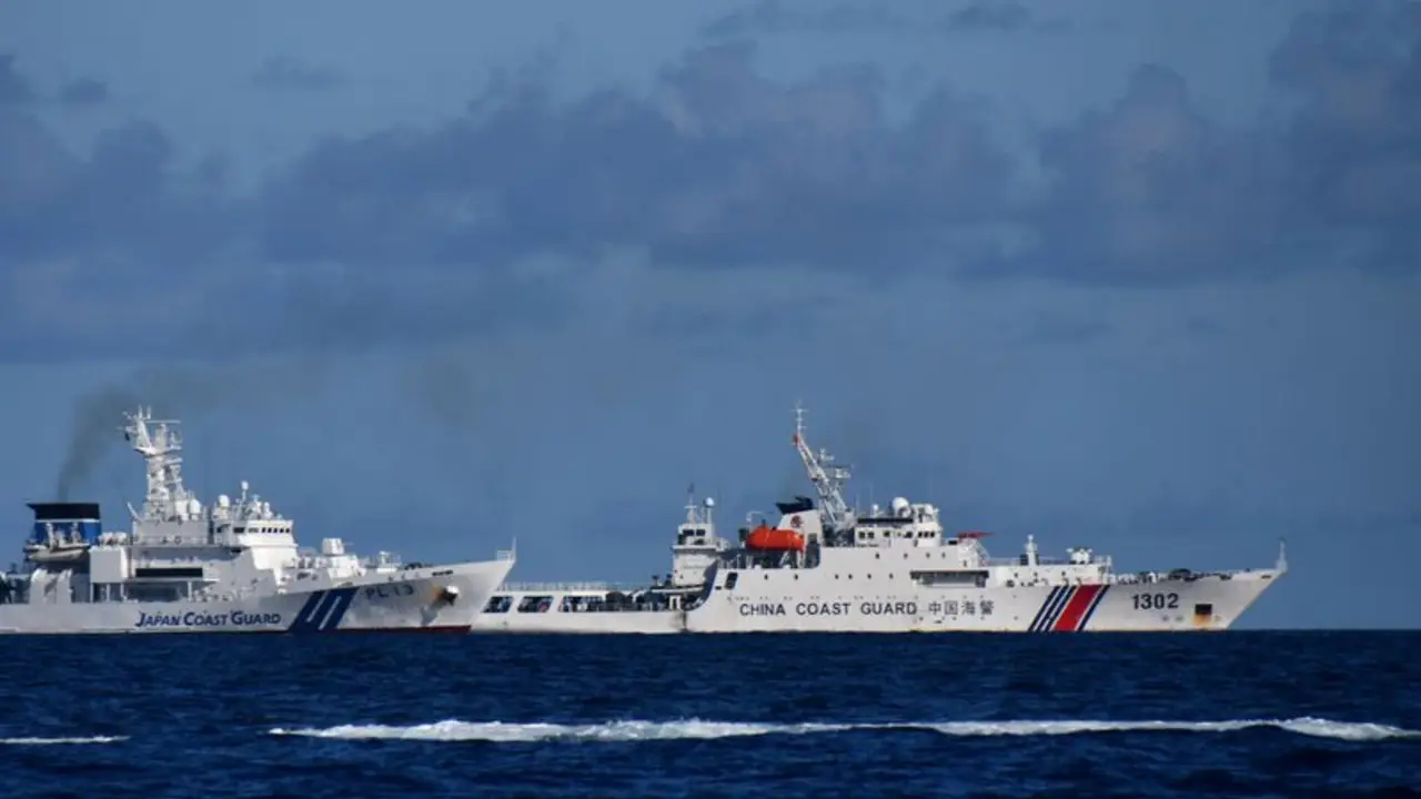 La guardia costera china patrulló casi a diario las islas controladas por Japón el año pasado