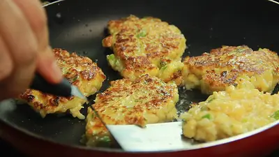 Buñuelos de arroz. Buñuelos de arroz.