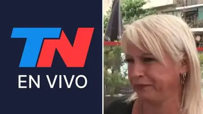 TN y mujer enojada con Milei TN y mujer enojada con Milei