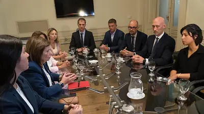 Bullrich recibió a los familiares de Jeremías Monzón Bullrich recibió a los familiares de Jeremías Monzón