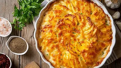 Papas gratinadas Papas gratinadas