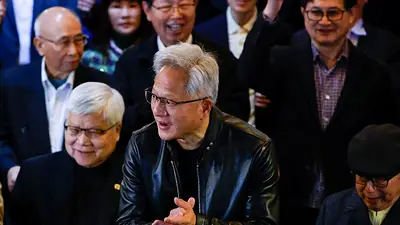 Director ejecutivo Nvidia niega estar descontento con OpenAI, dice hay prevista una inversión "enorme" Director ejecutivo Nvidia niega estar descontento con OpenAI, dice hay prevista una inversión "enorme"