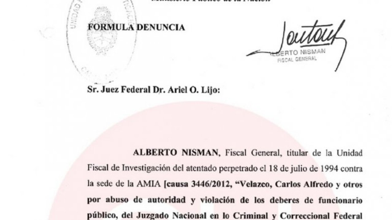 Lijo aclaró que tachó datos de la denuncia de Nisman como "medida de preservación"