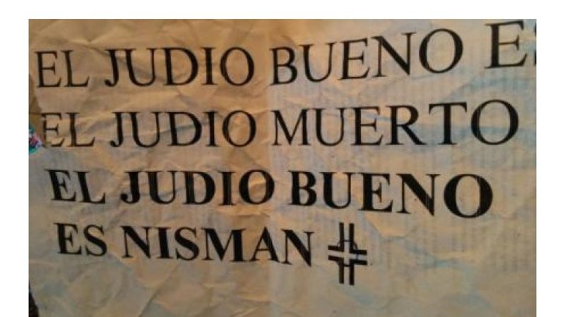 La DAIA repudió afiches antisemitas