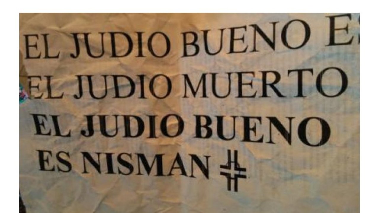 La DAIA repudió afiches antisemitas