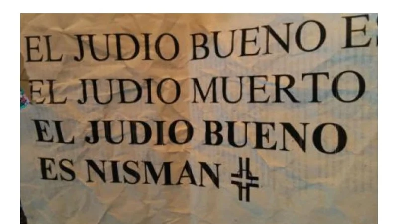 La DAIA repudió afiches antisemitas