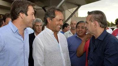 Soria: "Me veo reflejado en dirigentes de la talla de Daniel Scioli" Soria: "Me veo reflejado en dirigentes de la talla de Daniel Scioli"