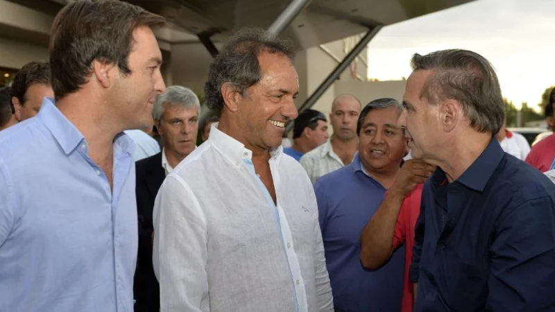 Soria: "Me veo reflejado en dirigentes de la talla de Daniel Scioli"
