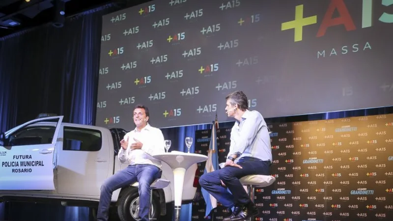 Massa: "Venimos a devolverle a los rosarinos la paz"
