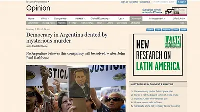 Alicia Castro: "La muerte de Nisman no daña la democracia" Alicia Castro: "La muerte de Nisman no daña la democracia"