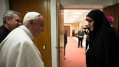 Francisco recibió a la vicepresidenta de Irán para Asuntos de Mujer y Familia Francisco recibió a la vicepresidenta de Irán para Asuntos de Mujer y Familia