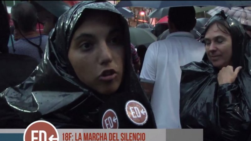 Video: qué dijo la gente que participó de la marcha del 18F