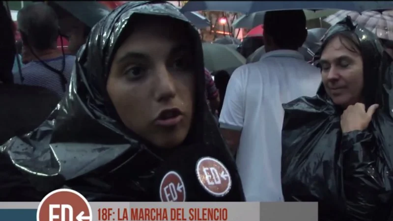 Video: qué dijo la gente que participó de la marcha del 18F