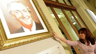 Para Massa, bajar el cuadro de Néstor fue "una provocación innecesaria" Para Massa, bajar el cuadro de Néstor fue "una provocación innecesaria"