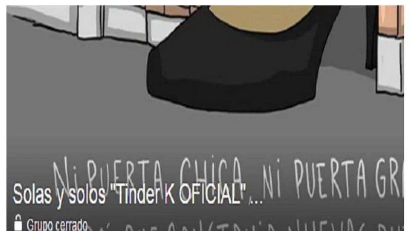 Insólito: crean "el Tinder K" para kirchneristas en busca de amor