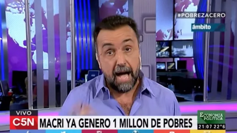 Macri ya generó un millón de pobres, el editorial de Roberto Navarro