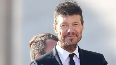 Marcelo Tinelli duro con Luis D'Elía Marcelo Tinelli duro con Luis D'Elía