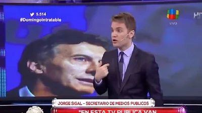 Del Moro cruzó fuerte al director periodístico de la TV Pública Del Moro cruzó fuerte al director periodístico de la TV Pública