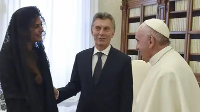 Francisco y Macri: la reunión fue una de las más breves con un presidente latinoamericano Francisco y Macri: la reunión fue una de las más breves con un presidente latinoamericano