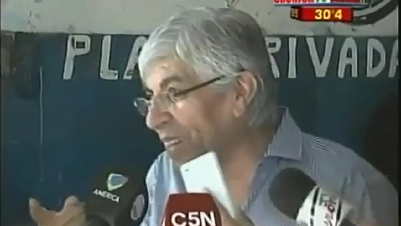 El accidente de Hugo Moyano que lo obligó a suspender una entrevista