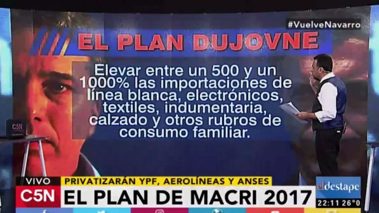 Volvió Navarro y contó cuál es el plan de Dujovne para la economía