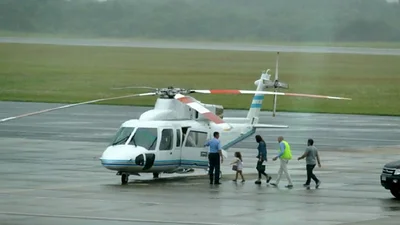 Macri usó el helicóptero presidencial para recoger a su familia en Punta del Este Macri usó el helicóptero presidencial para recoger a su familia en Punta del Este