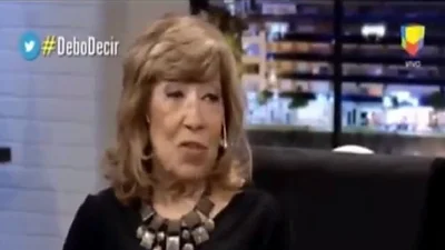 Fanny Mandelbaum defendió las vacaciones de Vidal durante las inundaciones Fanny Mandelbaum defendió las vacaciones de Vidal durante las inundaciones