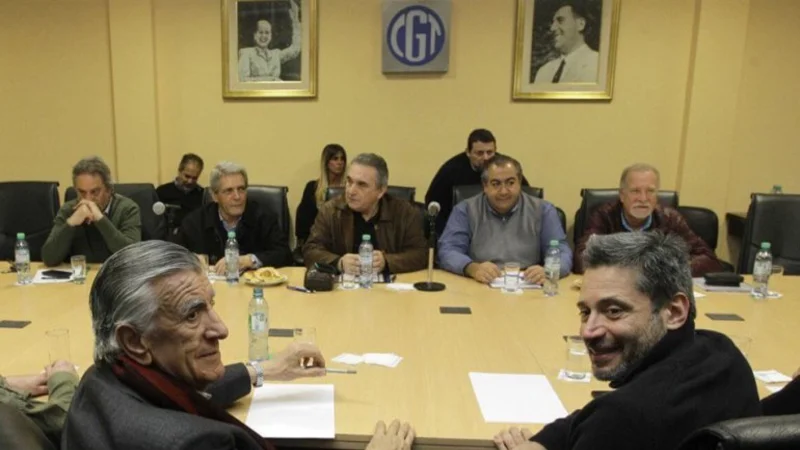La CGT visita a Gioja para sumar el apoyo del PJ a las medidas de fuerza