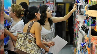 La canasta escolar de este año aumentó, en promedio, un 27% La canasta escolar de este año aumentó, en promedio, un 27%