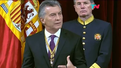 El incómodo momento de Macri cuando le preguntaron por Milagro Sala El incómodo momento de Macri cuando le preguntaron por Milagro Sala