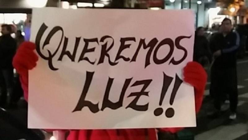 Quinto día de cortes: más de 32 mil usuarios no tuvieron luz el sábado Quinto día de cortes: más de 32 mil usuarios no tuvieron luz el sábado