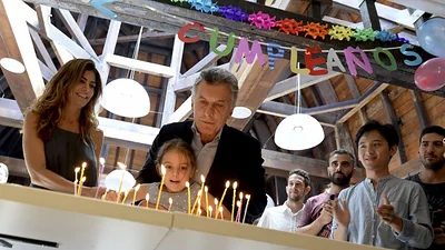 El deseo menemista de Macri para su cumpleaños El deseo menemista de Macri para su cumpleaños
