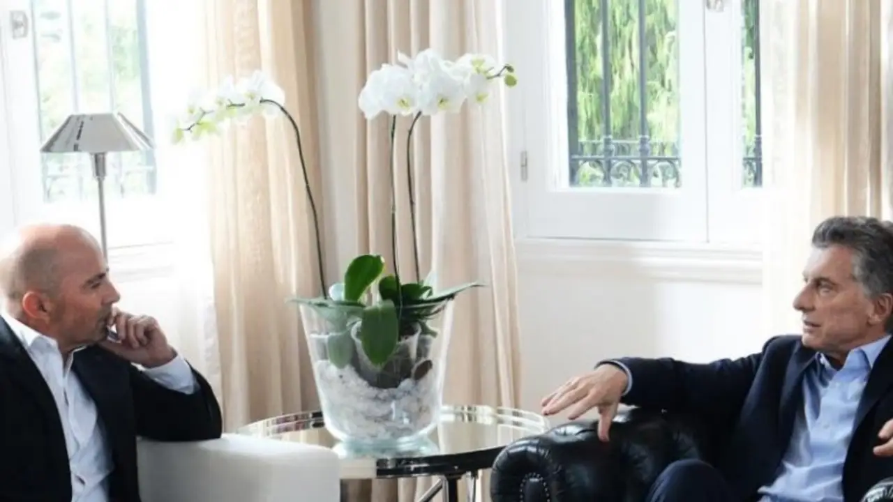 Macri y Sampaoli se reunieron en secreto
