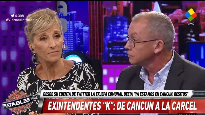 Liliana Franco intentó cuestionar a Capitanich, pero quedó en off side
